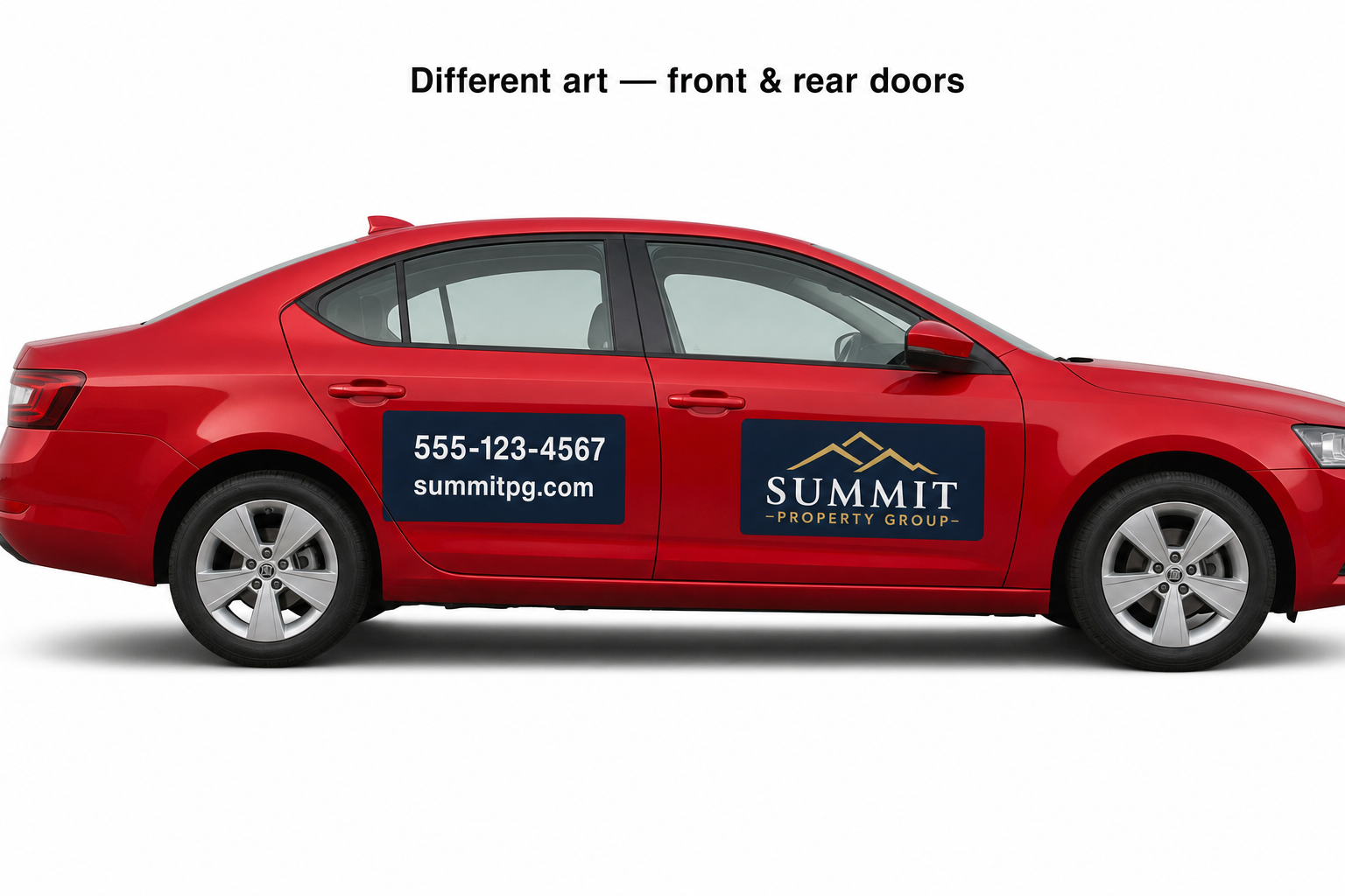 Front & Rear Doors - Different Images
