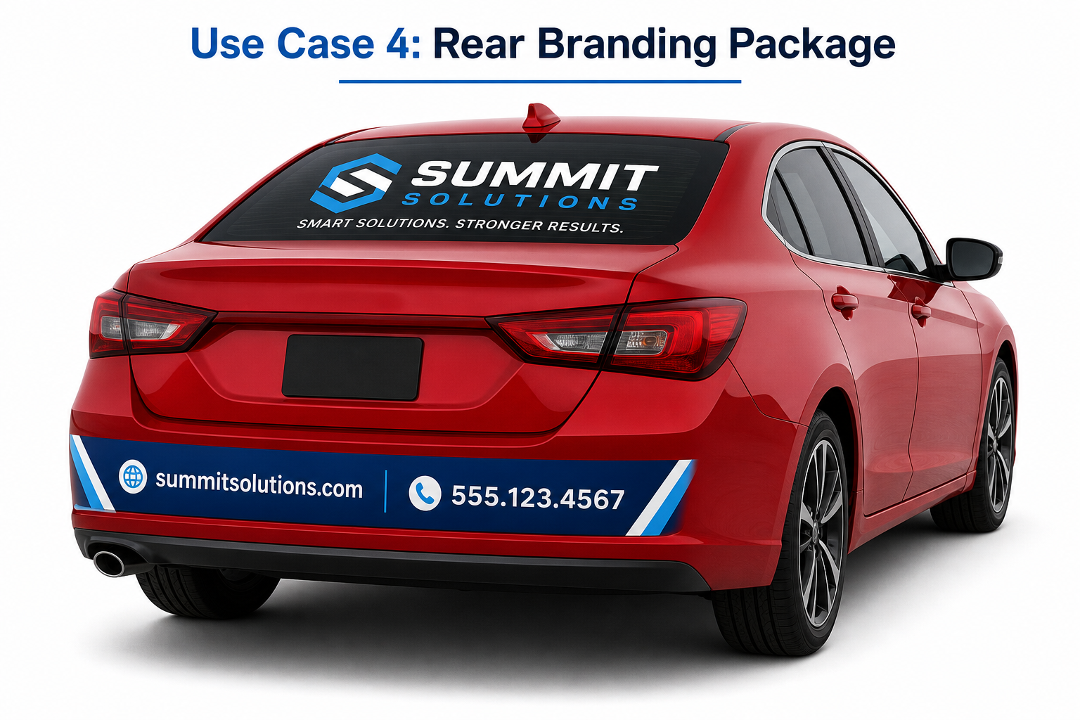 Vehicle Rear Branding Package
